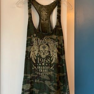 Rebel Saints camo tank